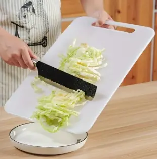 [WOH ECF 55562] White cutting board gn 1/2