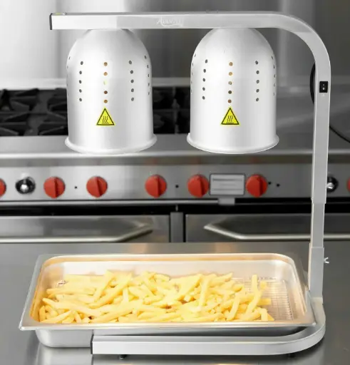 [WOH AH Food Warmer with Light - Double] Food Warmer with Light - Double