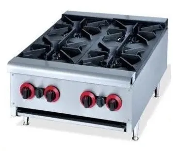 [WOH AH Gas Stove - RH-RB-4] Table Top Gas Stove 4 Burners - RH-RB-4